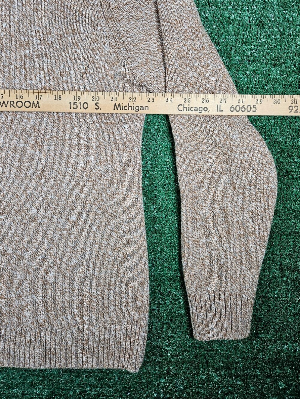 Sonoma Crewneck Sweater / Mens Size XL / Beige-Tan - Picture 2 of 9